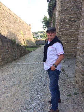 Cyrille Guimard durante su paso por Colombia