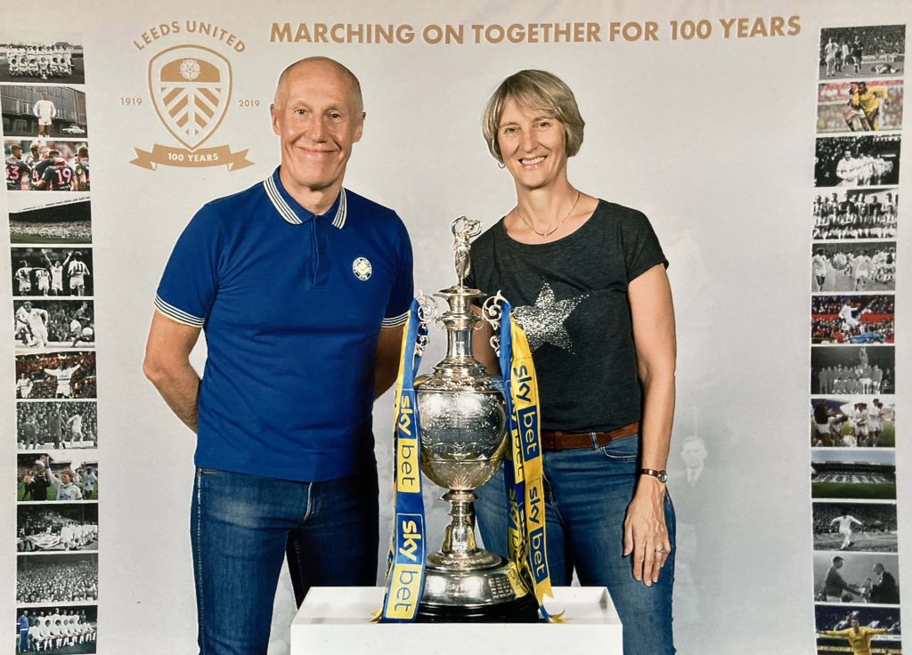 Phil Barret, hincha del Leeds United