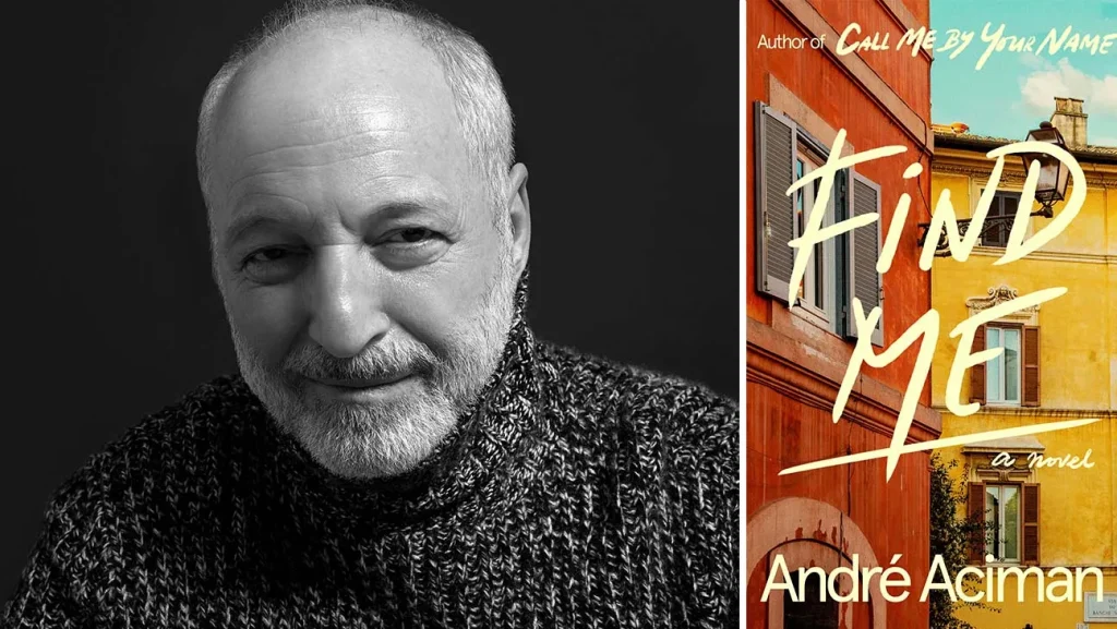 André Aciman en blanco y negro