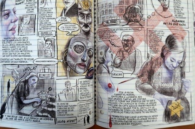 Ilustraciones de Emil Ferris en su novela gráfica sobre memoria, monstruos y diferencia