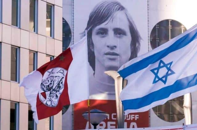 Bandera del Ajax, Cruyff y la estrella de David