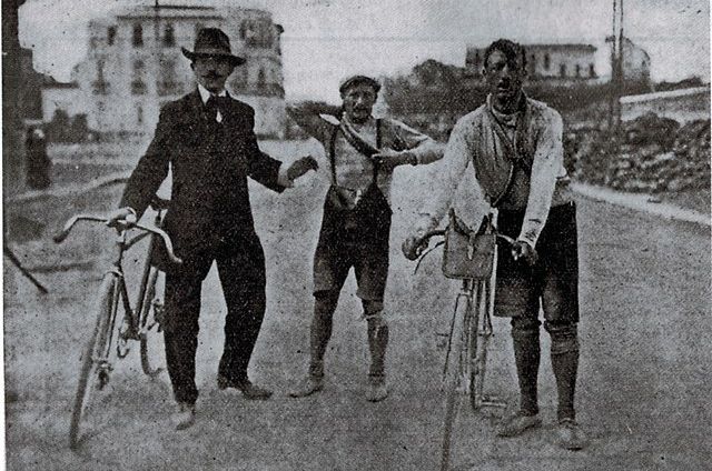 Ganna y Galetti, Giro 1909