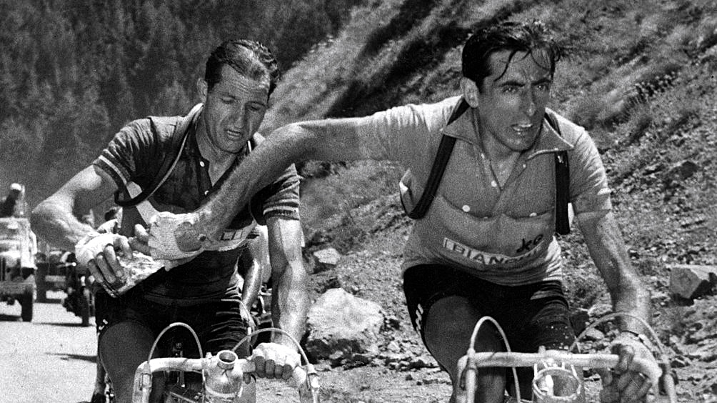 Coppi Vs. Bartali, en el duelo del bidón