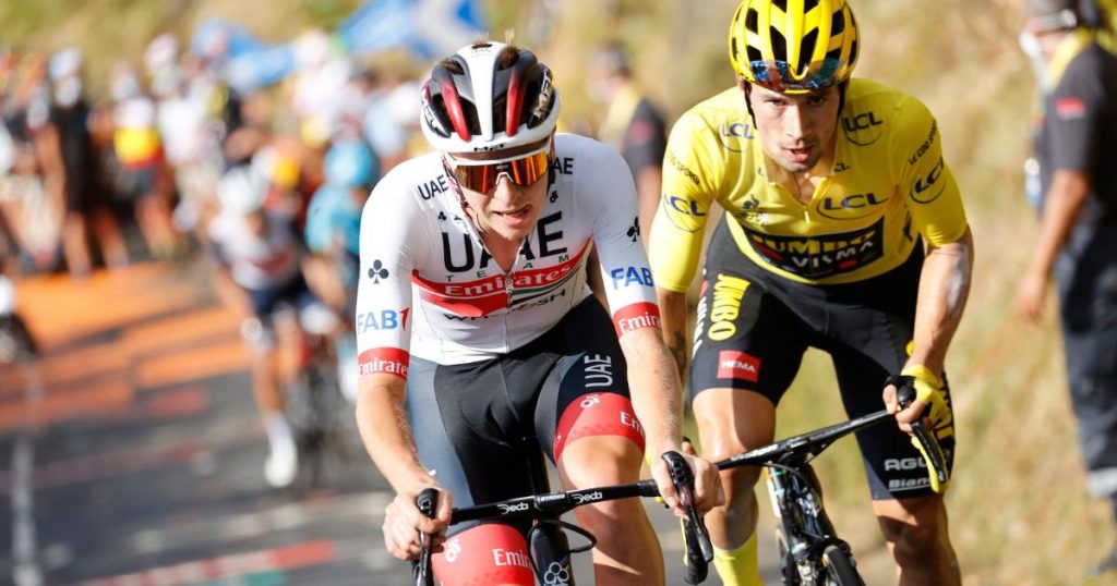 Pogacar y Roglic, dos ciclistas del mismo país, Eslovenia, que han dominado en el último lustro.