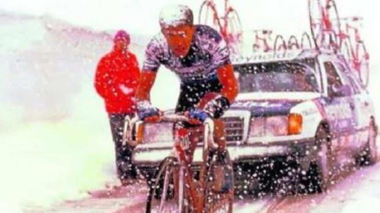 Cuando el cielo se vino abajo: relatos sobre los días más gélidos en la historia del ciclismo