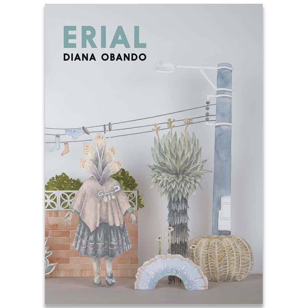 Portadas de ‘Erial’ de Diana Obando y ‘Pan piedra’ de Laura Andrea Garzón