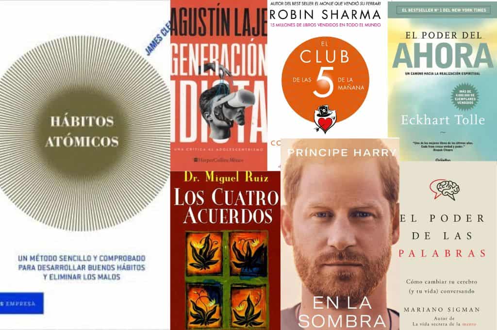 Los libros más vendidos en Colombia, en 2023