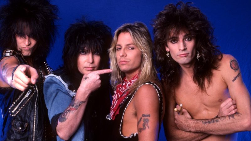 Mötley Crüe en los años ochenta