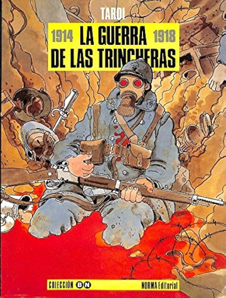 Portada de La guerra de las trincheras, de Jacques Tardi.