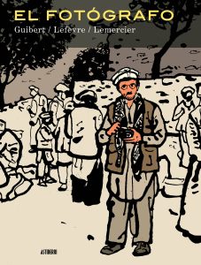 Portada de El fotógrafo, de Guibert.