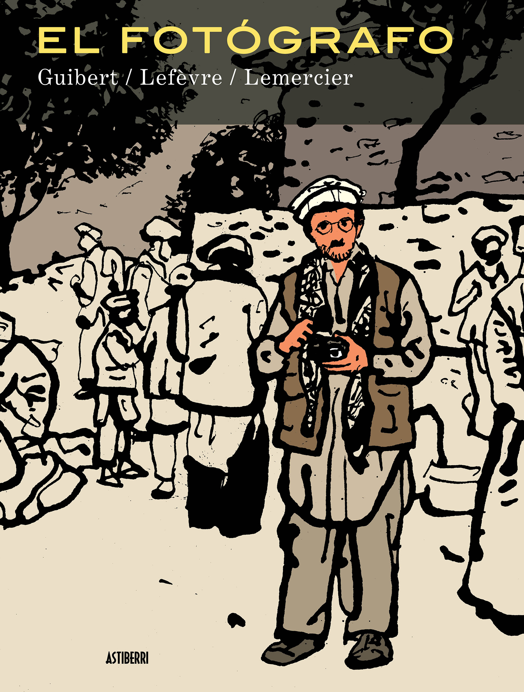 Portada de El fotógrafo, de Guibert.