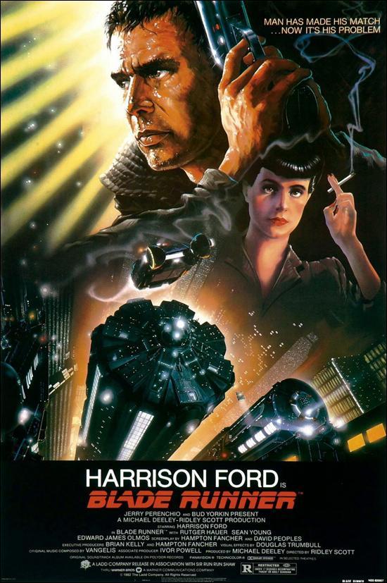 Póster de Blade Runner (1982) — Charly García y el cine