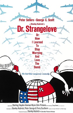 Póster de Dr. Strangelove (1964) — Charly García y el cine