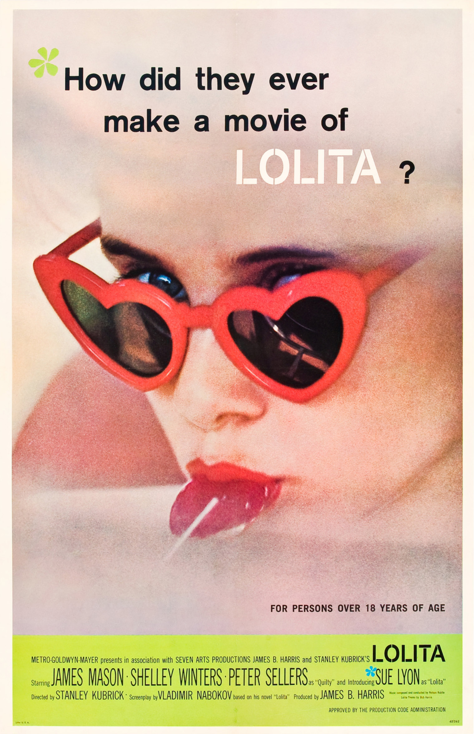Póster de Lolita (1962)