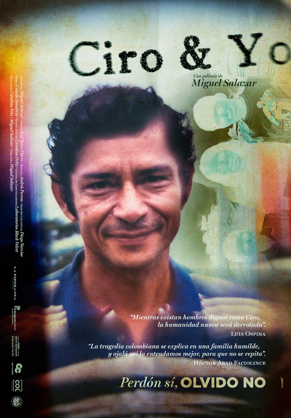 Cartel de Ciro & yo, documental top de las mejores películas colombianas