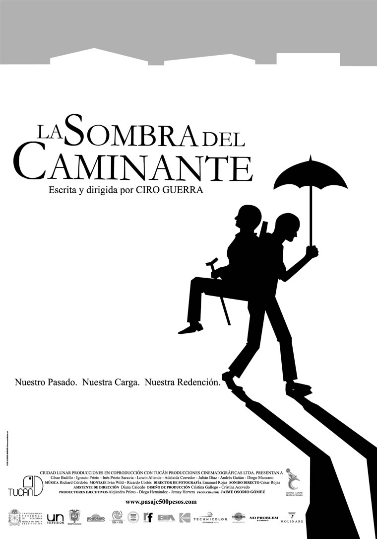 Cartel de la película La sombra del caminante