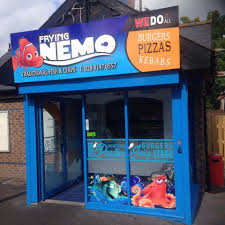 Frying Nemo, restaurante inspirado en Finding Nemo, ejemplo de marcas inspiradas en películas