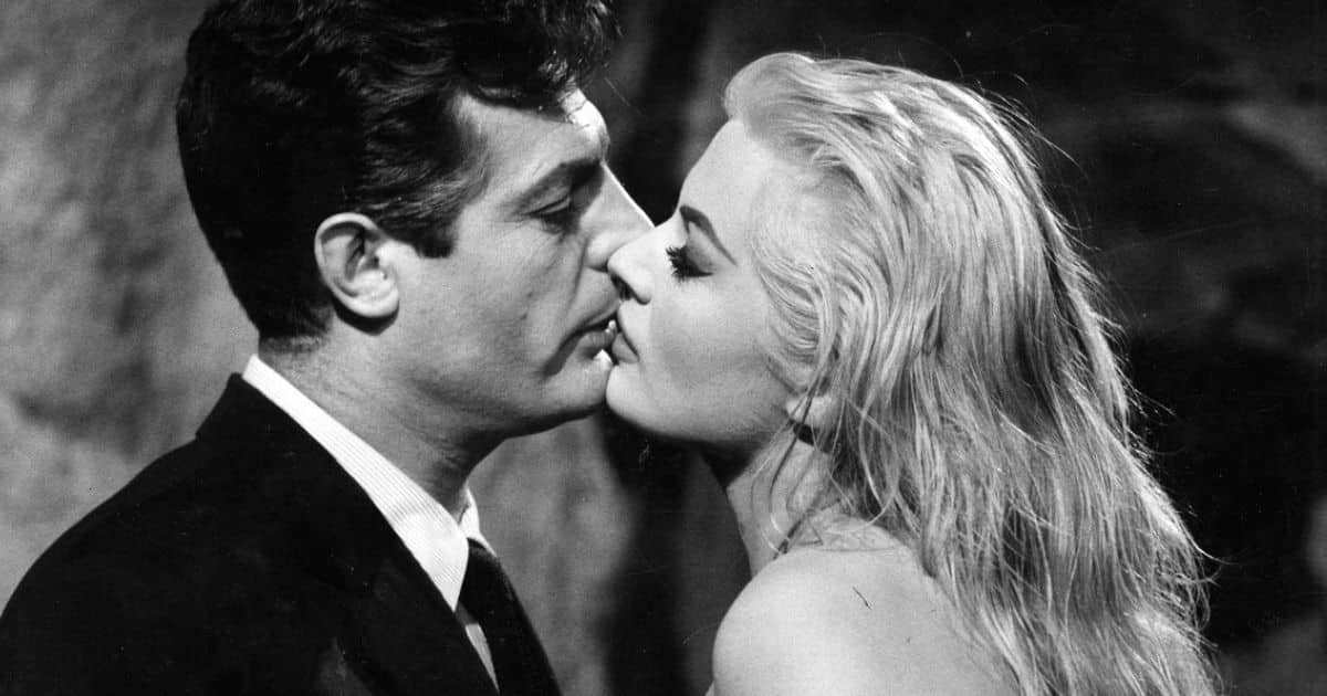 ‘La dolce vita’, protagonizada por Marcello Mastroianni y Anita Ekberg, dirigida por Federico Fellini en 1960.