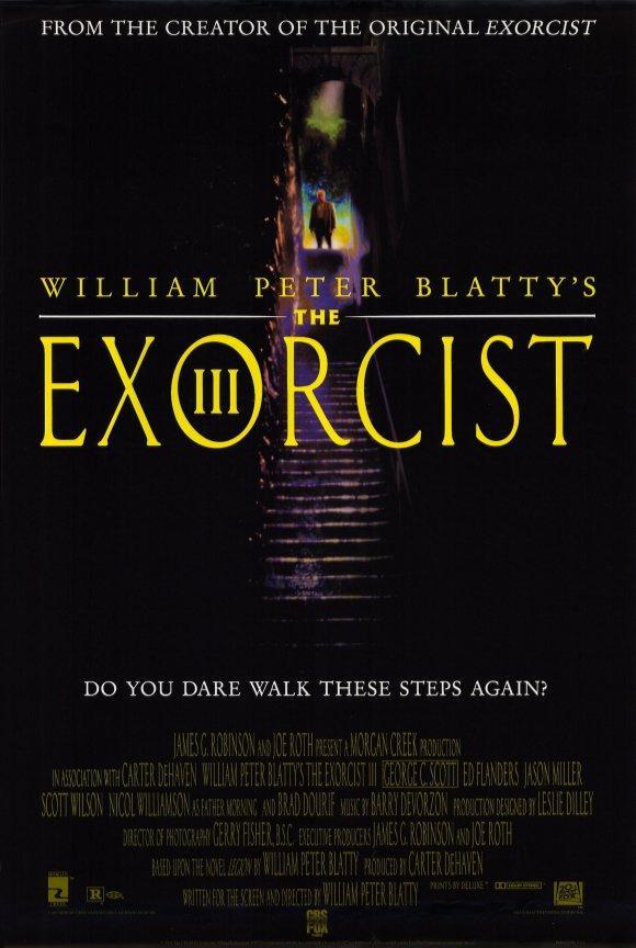 The Exorcist III (1990) póster – saga El exorcista