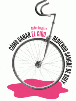 Ilustración del Giro de Italia con un ciclista en plena escalada