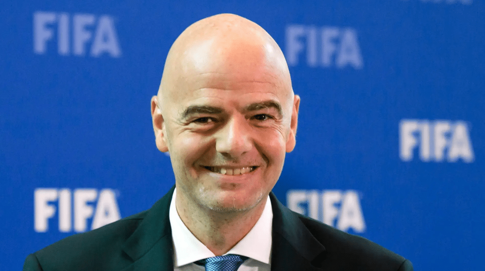 Gianni Infantino, presidente de la FIFA.