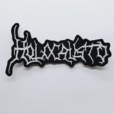 Portada o logo de la banda Holocausto
