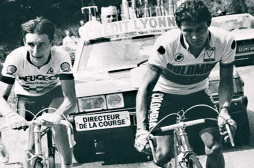 Ciclistas colombianos en una etapa histórica del Tour de Francia