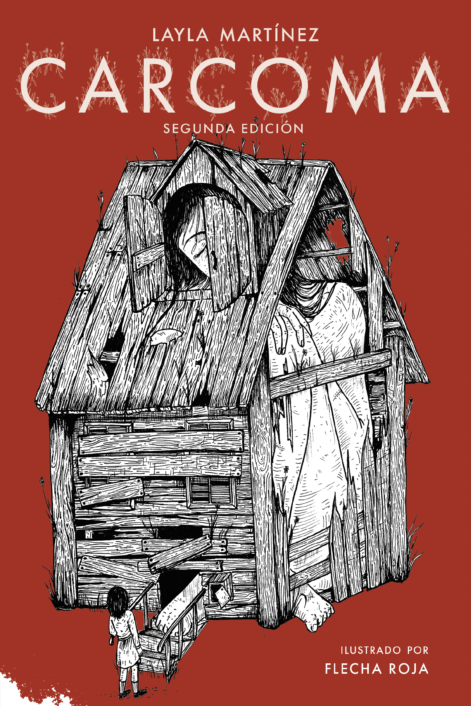 Portada de Carcoma, de Layla Martínez